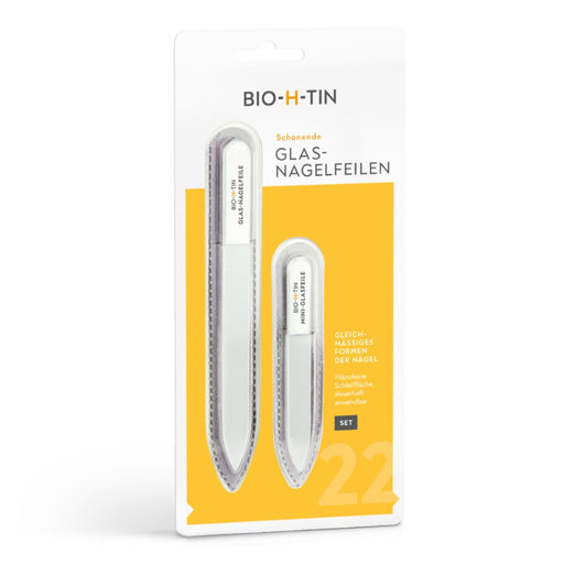 BIO-H-TIN Glas-Nagelfeile Set, 1 St. Feile