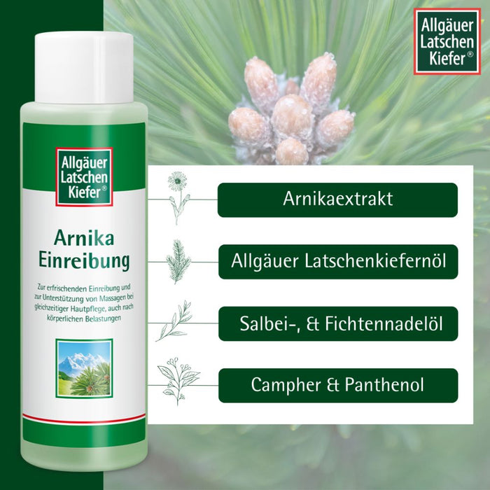 Allgäuer Latschenkiefer Arnika Einreibung, 500 ml Baume