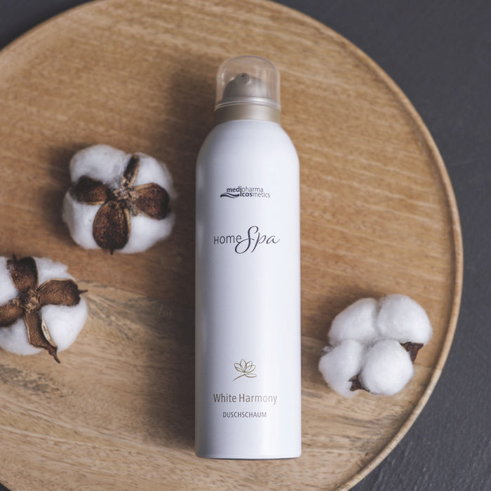 Medipharma Cosmetics Home Spa White Harmony Duschschaum, 200 ml Lösung