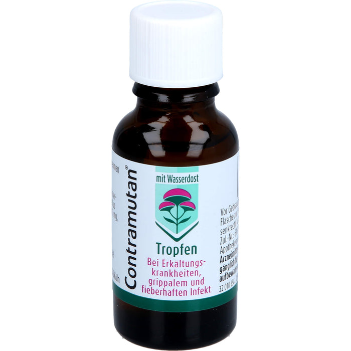 Contramutan Tropfen bei Erkältungskrankheiten, 20 ml Mischung
