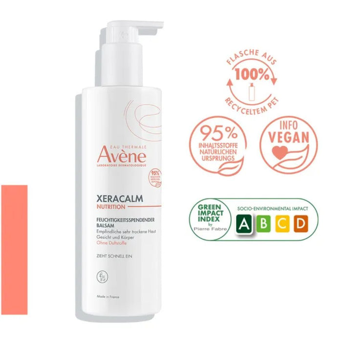 Avène XeraCalm Nutrition feuchtigkeitsspendender Balsam - für sehr trockene Haut, 400 ml Balm