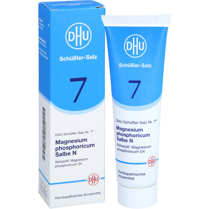 DHU Schüßler-Salz Nr. 7 Magnesium phosphoricum D4 – Das Mineralsalz der Muskeln und Nerven – das Original, 50 g Ointment