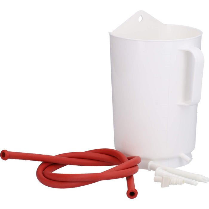 Careliv Irrigator 2 Liter komplett mit PVC Gummischlauch, 1 St. Zubehör