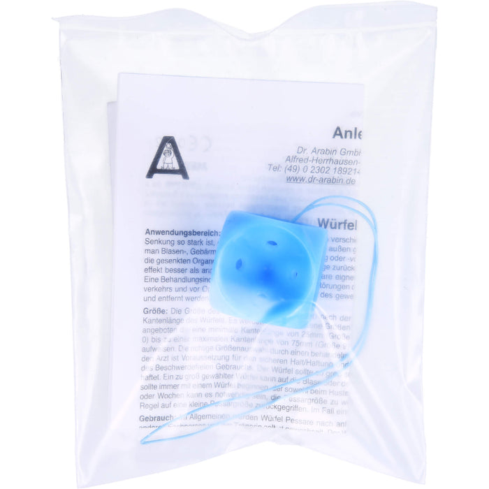 Arabin Würfelpessar perforiert Gr. 1 / 29 mm, 1 St. Zubehör
