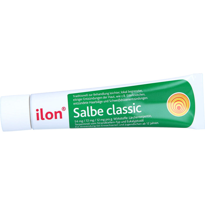 ilon Salbe classic bei leichten eitrigen Entzündungen der Haut, 25 g Onguent