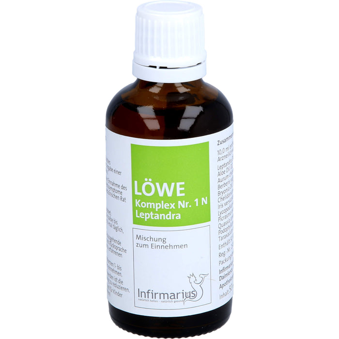 Löwe Komplex Nr. 1 N Leptandra Tropfen, 50 ml Lösung