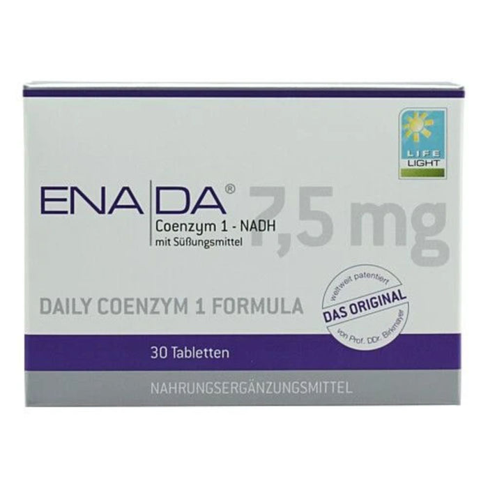 LIFE LIGHT ENADA Coenzym 1 NADH Tabletten, 30 St. Tabletten