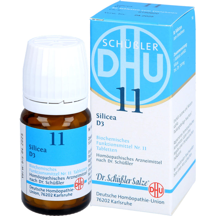DHU Schüßler-Salz Nr. 11 Silicea D3 Tabletten, 80 St. Tabletten
