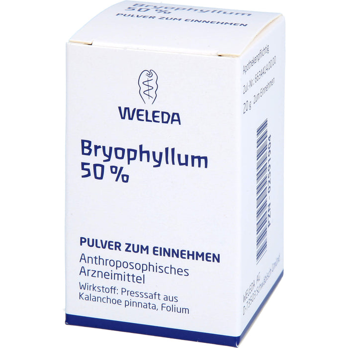 WELEDA Bryophyllum 50 % Pulver, 20 g Poudre