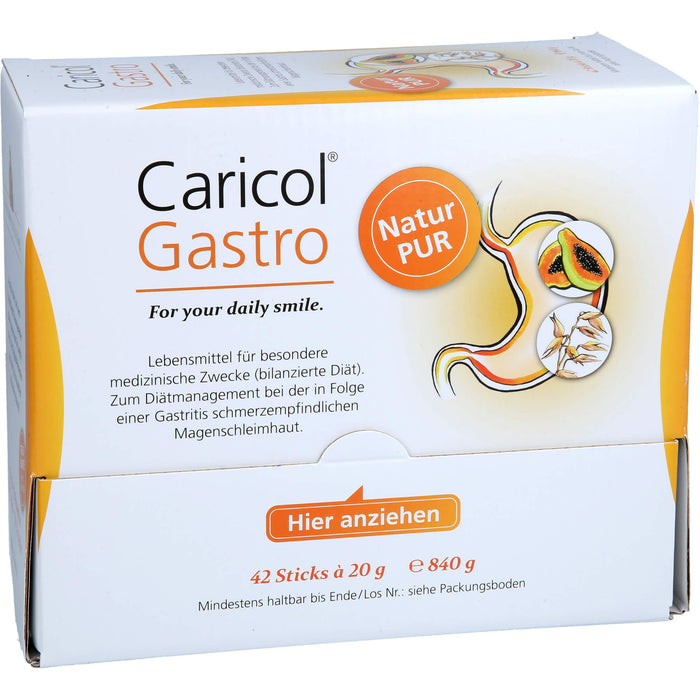 Caricol Gastro Sticks bei Gastritis, 42 pc Bâtonnets