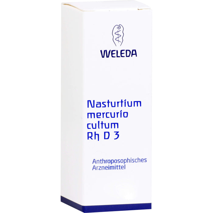 WELEDA Nasturtium Mercurio cultum D3 Rh flüssige Verdünnung, 20 ml Solution