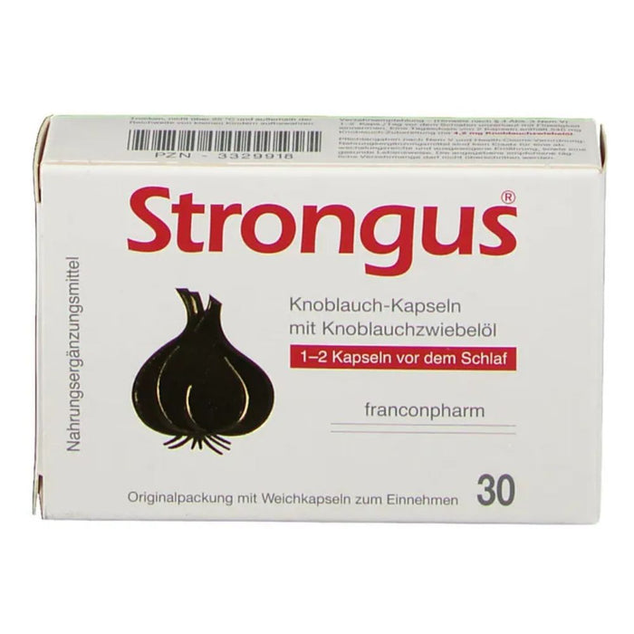Strongus Knoblauch-Kapseln, 30 pc Capsules