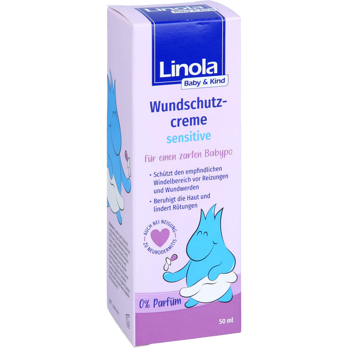Linola Baby & Kind Wundschutzcreme sensitive, 50 ml Cream