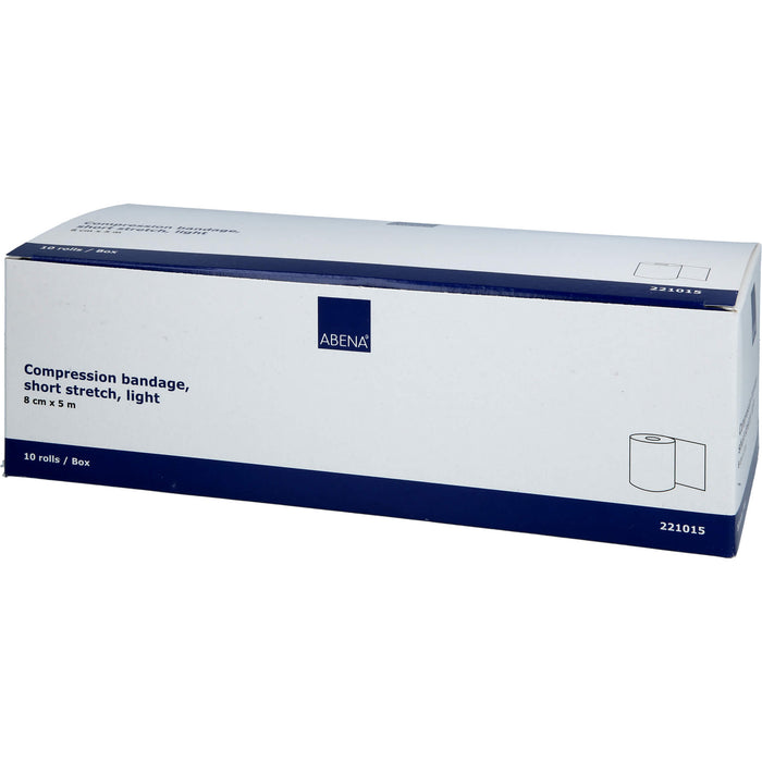 Kompressionsbinden Kurzzug 5mx8cm, 10 St BIN
