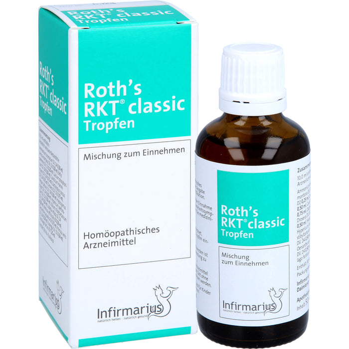 Roths RKT Classic Tropfen, 50 ml Solution