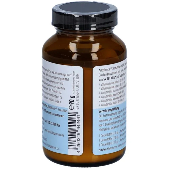 ARKTIS Arktibiotic Sensitive Pulver zur Versorgung mit Milchsäurebakterien, 90 g Pulver