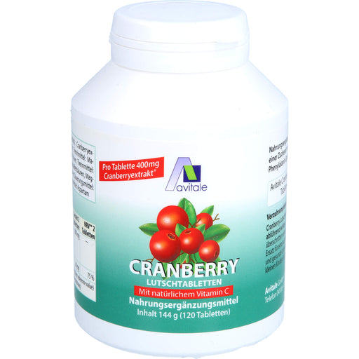 CRANBERRY Lutschtabletten, 120 St LUT
