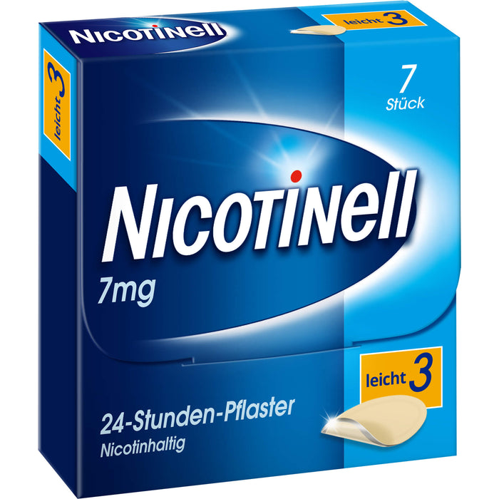 Nicotinell 7 mg/24-Stunden-Pflaster (bisher 17,5 mg) Stärke 3 (leicht), 7 pcs. Patch