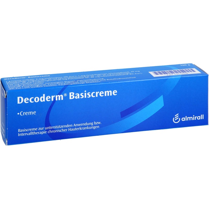 Decoderm Basiscreme zur Intervalltherapie chronischer Hauterkrankungen, 100 g Creme