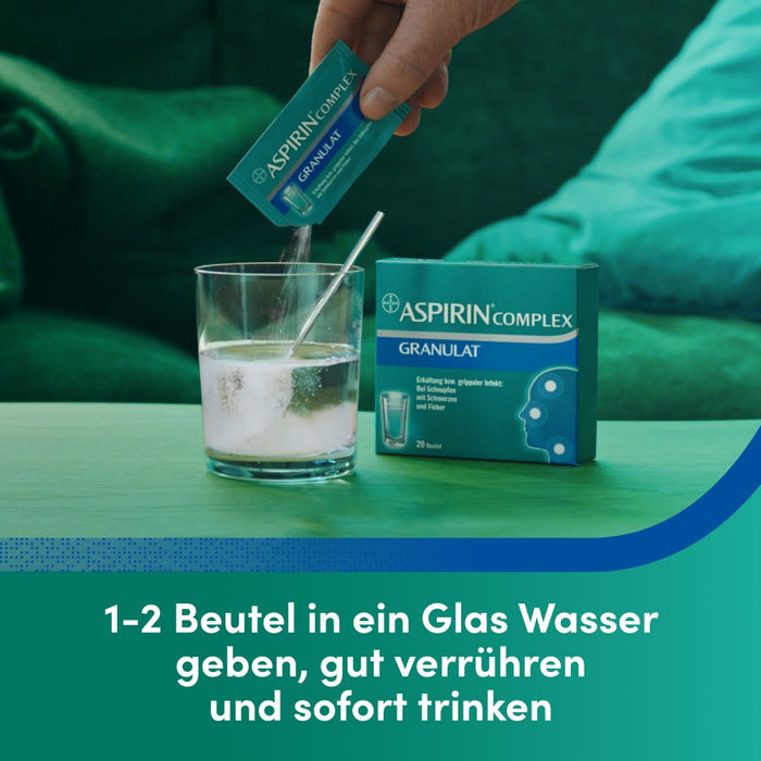 ASPIRIN Complex Granulat, 20 pc Sachets