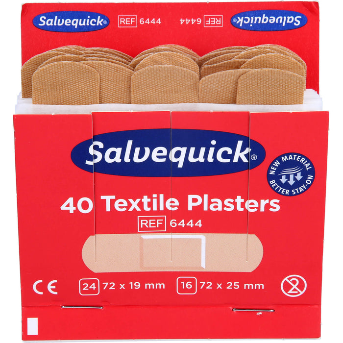 Salvequick Pflasterstrips elastisch, 40 St PFL