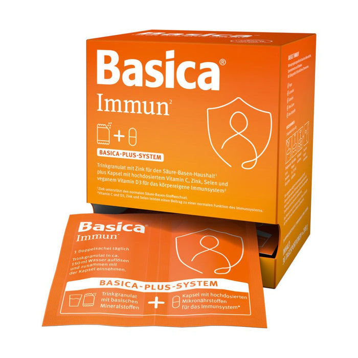 Basica Immun Trinkgranulat + Kapsel für 30 Tage, 30 pc Paquet combiné