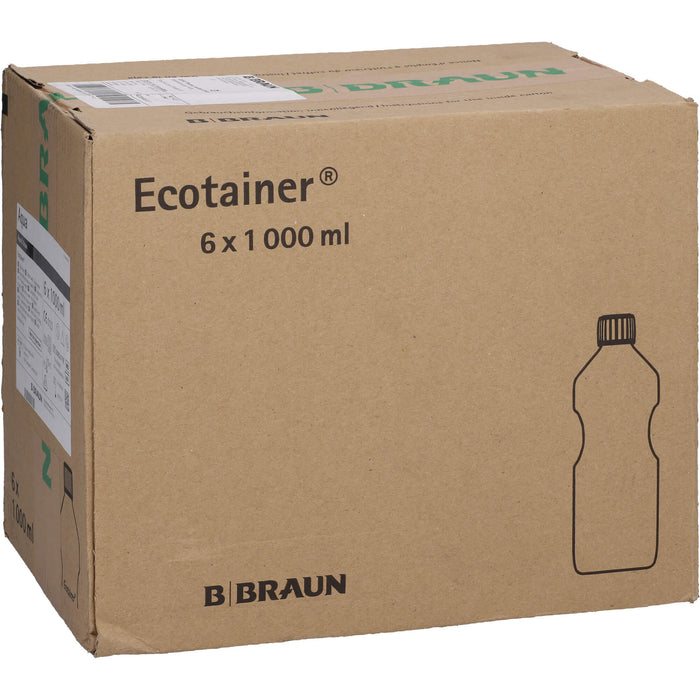 B. Braun Spüllösung Kunstoff Flasche 1000 ml, 6000 ml Solution