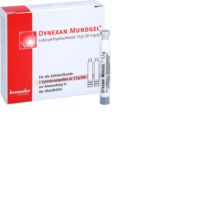 DYNEXAN Mundgel 2%, 3.4 g Gel