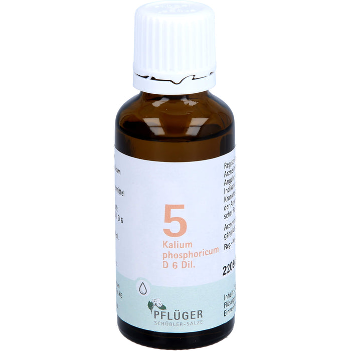 Pflüger Biochemie Nr.5 Kalium phosphoricum D6 flüssige Verdünnung, 30 ml Solution