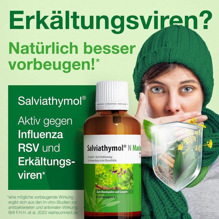 Salviathymol N Madaus Flüssigkeit, 50 ml Solution