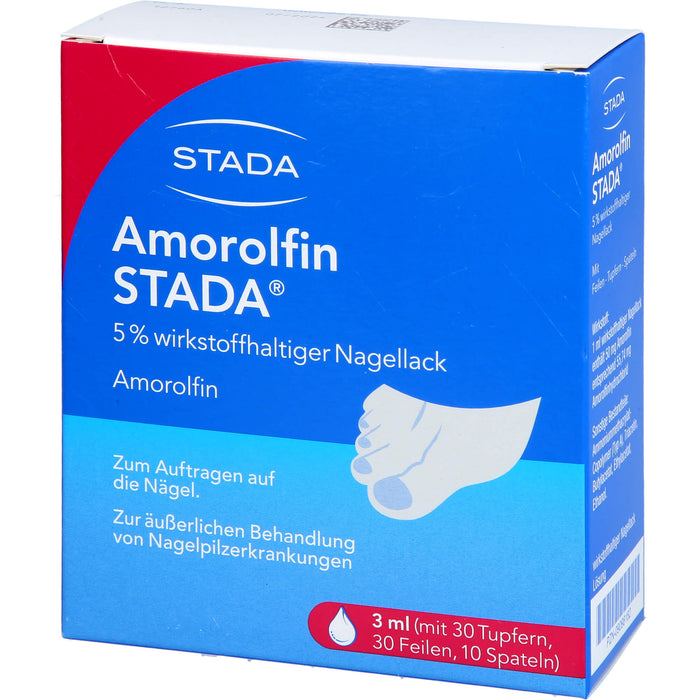 Amorolfin STADA Nagellack bei Nagelpilz, 3 ml Vernis à ongles contenant une substance active