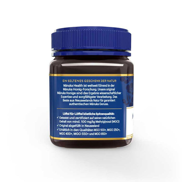 Manuka Health MGO 100+ Manuka Honig, 250 g Crème