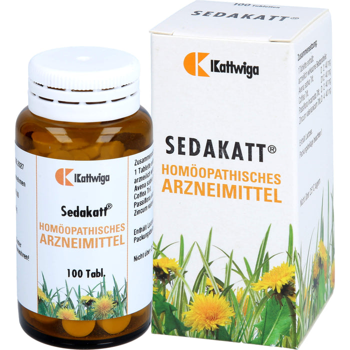 Sedakatt, 100 pcs. Tablets