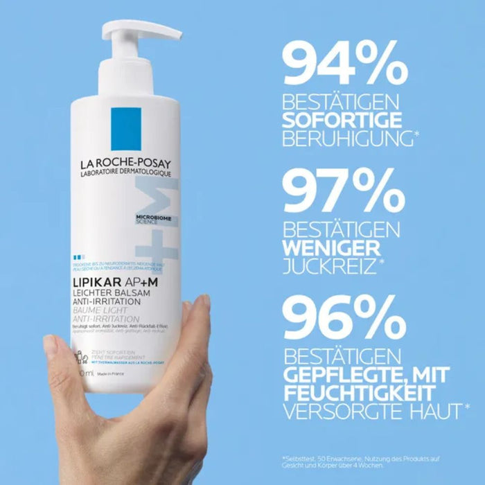 La Roche-Posay Lipikar AP+M leichter Balsam Anti Irritation, 400 ml Balm