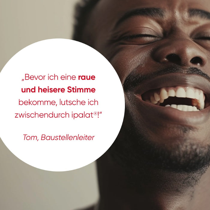 ipalat Halspastillen zuckerfrei, 40 pcs. Pastilles