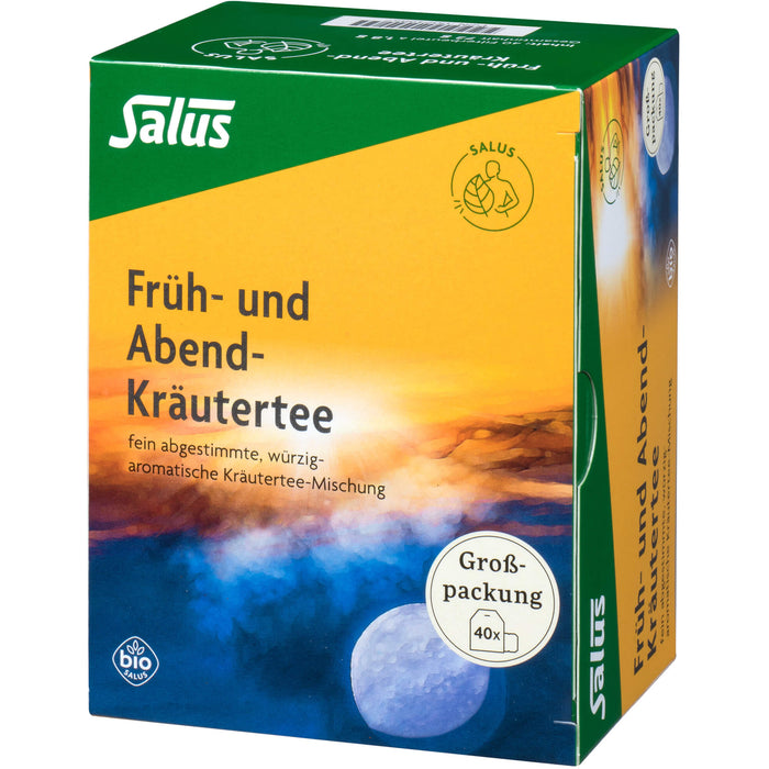 Salus Früh- und Abend-Kräutertee, 40 St. Filterbeutel