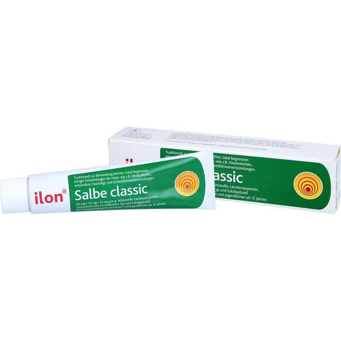 ilon Salbe classic bei leichten eitrigen Entzündungen der Haut, 50 g Onguent
