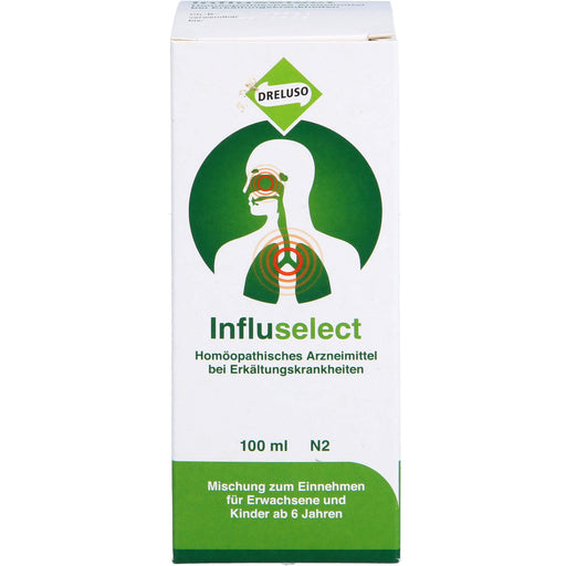 Influselect Mischung bei Erkältungskrankheiten, 100 ml Lösung