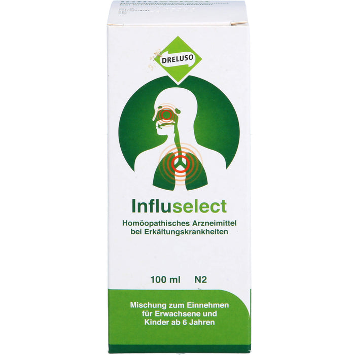 Influselect Mischung bei Erkältungskrankheiten, 100 ml Lösung
