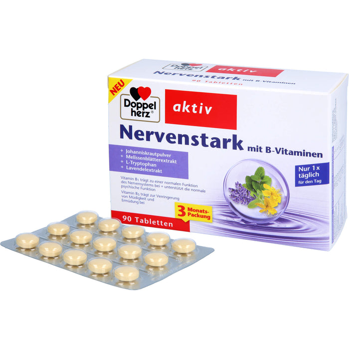 Doppelherz Nervenstark, 90 pcs. Tablets