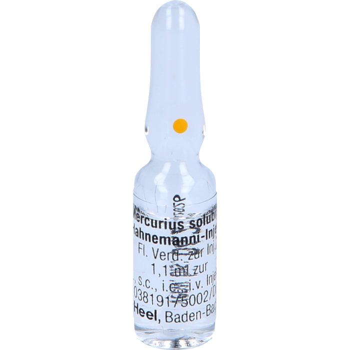Mercurius solubilis Hahnemanni-Injeel Injektionslösung, 10 pcs. Ampoules