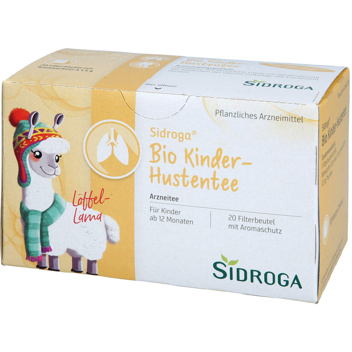 Sidroga Bio Kinder Hustentee, 20 St. Filterbeutel