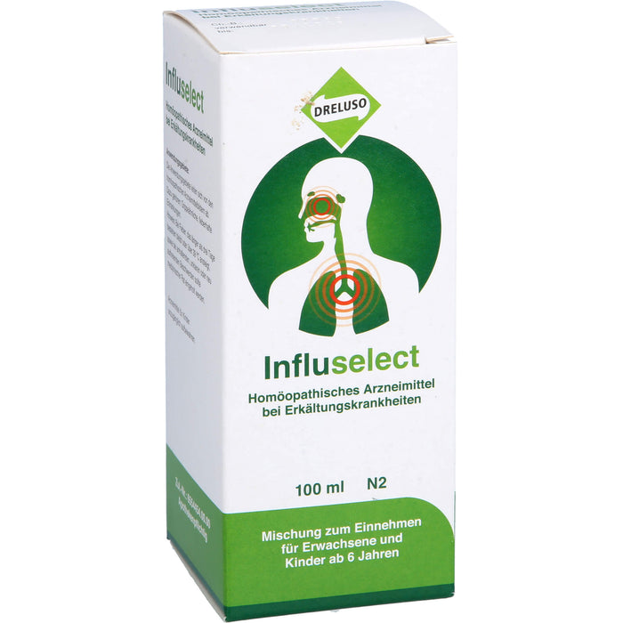 Influselect Mischung bei Erkältungskrankheiten, 100 ml Lösung