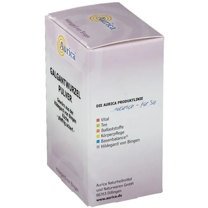 Aurica Galgantwurzel Pulver, 100 g Pulver