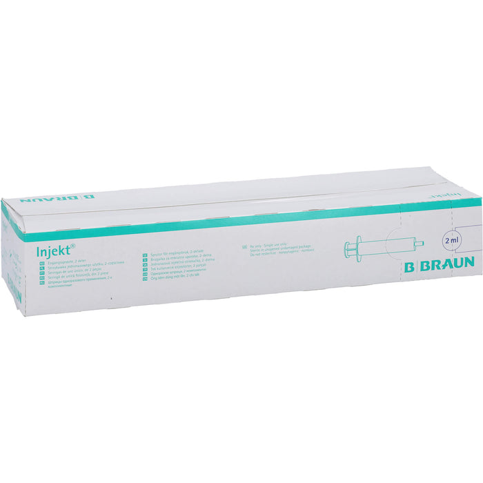 B. BRAUN Injekt Lock PVC-frei Spritzen, 100 St. Spritzen