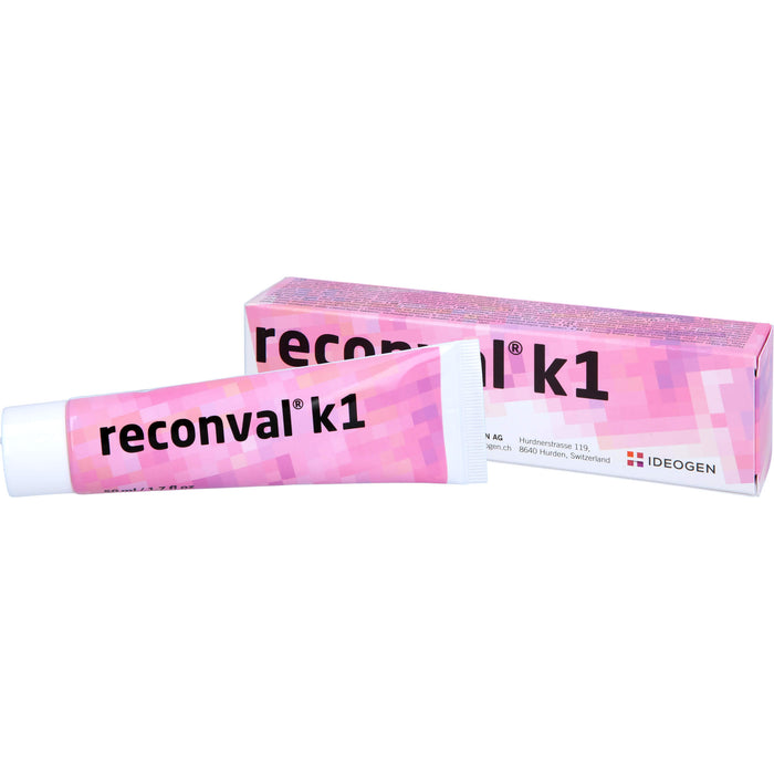 Reconval K1 Creme bei zu Akne neigender Haut, 50 ml Creme