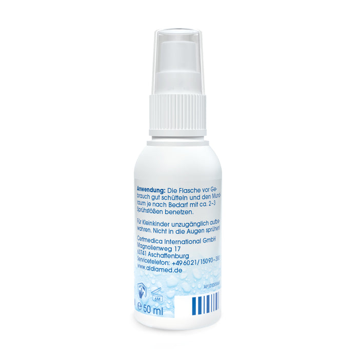 aldiamed Mundspray Gelfluid Speichelergänzung bei Mundtrockenheit, 50 ml Solution