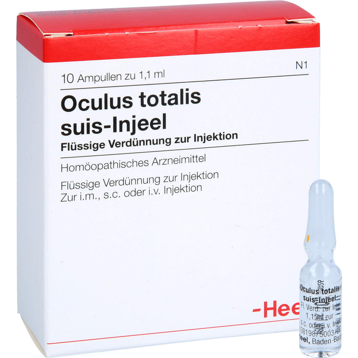 Heel Oculus totalis suis-Injeel flüssige Verdünnung, 10 pcs. Ampoules
