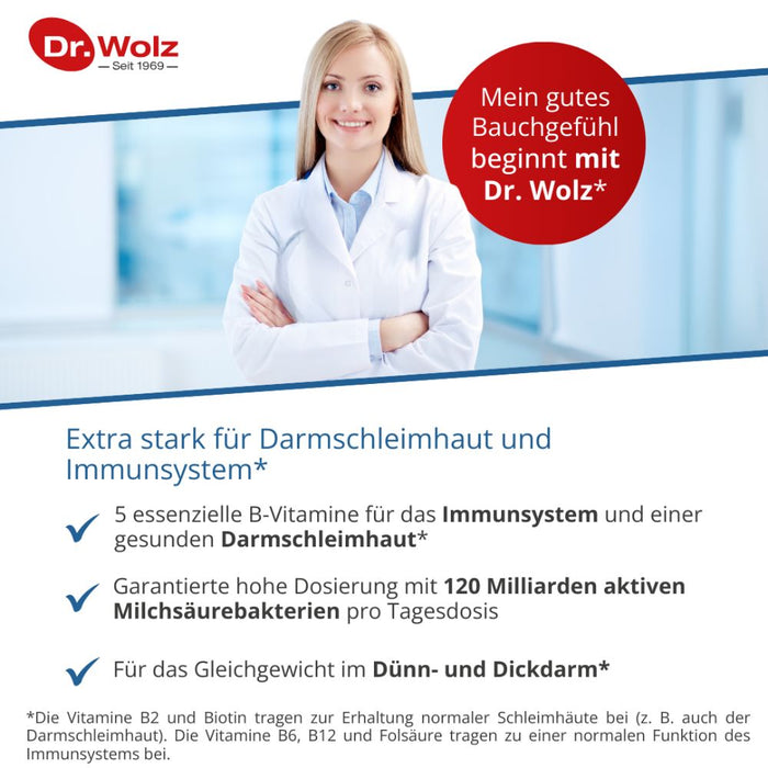 Dr. Wolz Darmflora plus select intens Kapseln, 40 pc Capsules