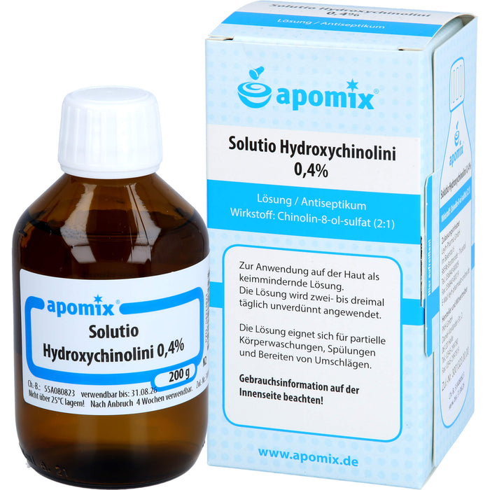 Apomix Solutio Hydroxychinolini 0,4 % Lösung, 200 ml Solution